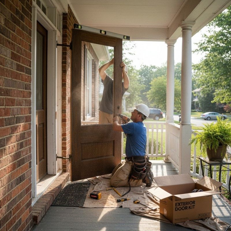 Porch Overlay Installation