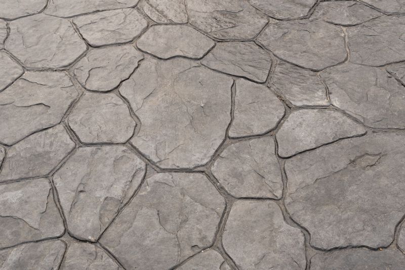 Close-up of Stamped Concrete Pattern
