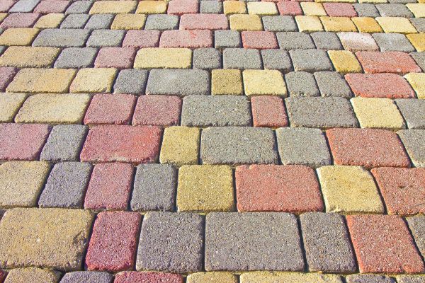 Colored Concrete Installation in Fayetteville
