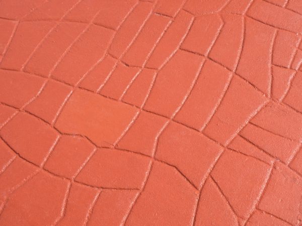 Colored Pavement Installation in Fayetteville