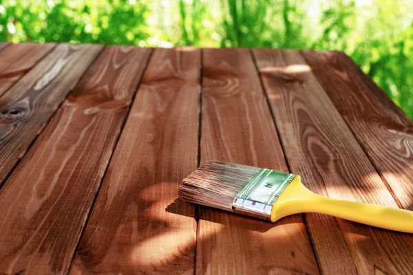 Patio Floor Staining in Fayetteville