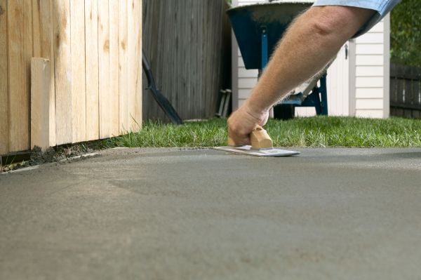 Concrete Patio Finishing in Fayetteville